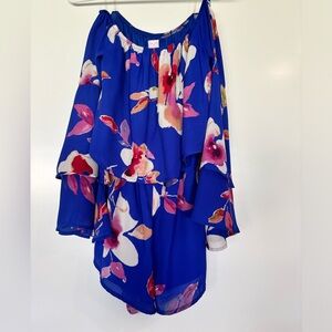 Off the shoulder romper - small